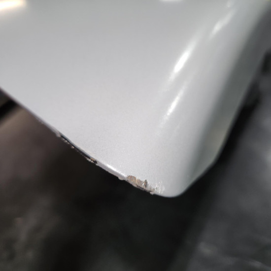 BLEMISHED: Painted Steel Bumper End For Freightliner M2 - Driver Side