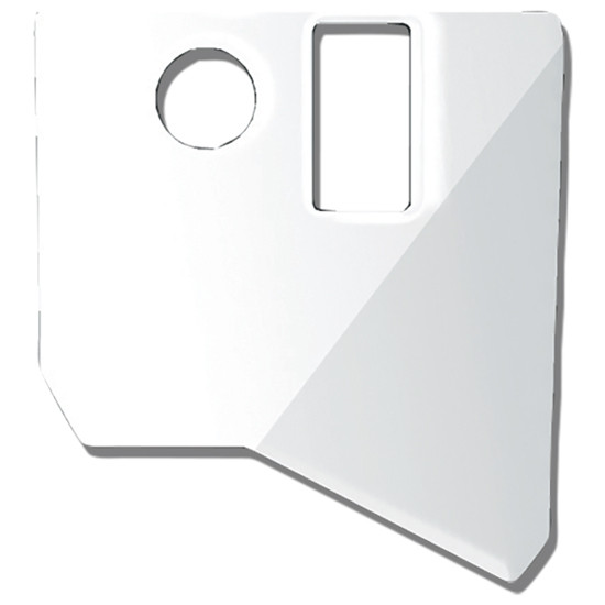 Stainless Steel Lower Dash Panel W/ 1 Plug Hole For Peterbilt 379, 2000 - 2005