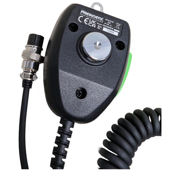 Digimike Noise Cancelling Microphone For 6-Pin CB & 10M Radios