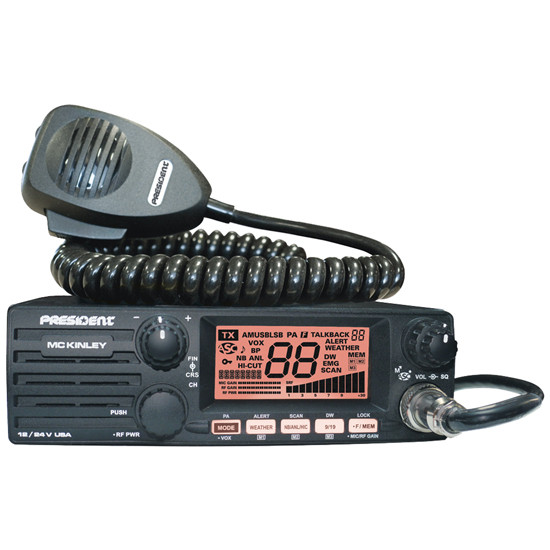 President McKinley USA SSB 12/24V CB Radio