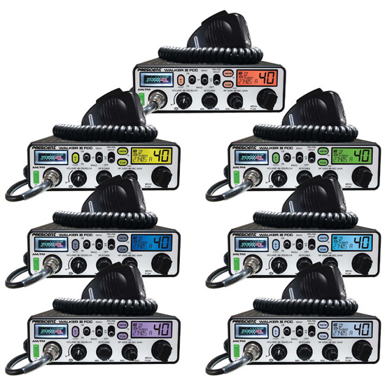 President Walker III FCC AM / FM CB Radio