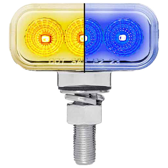 Mini Clearance Marker To Auxiliary 20 Diode Double Face Single Post Light