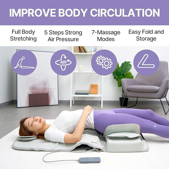 Air-Fit Stretching Massager Mat