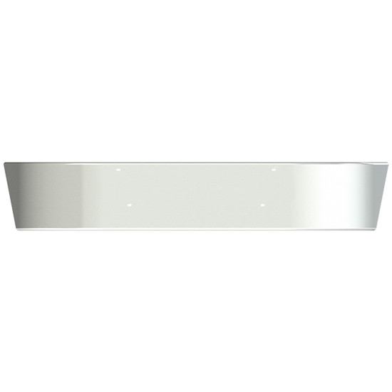 Valley Chrome 12 Inch Chrome Bumper For International DuraStar 4100, 4300, 4400, TranStar 8600