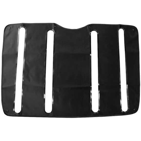 Belmor 4 Slot Black Vinyl Winter Front Grille Cover For Peterbilt 587