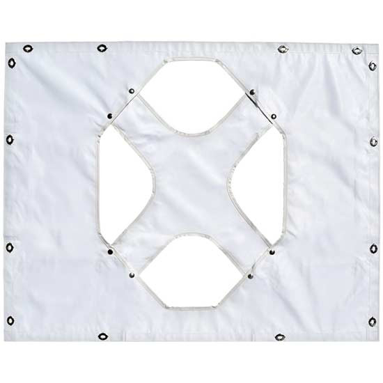 Belmor White X Patch Winter Front For Peterbilt 379 127 BBC