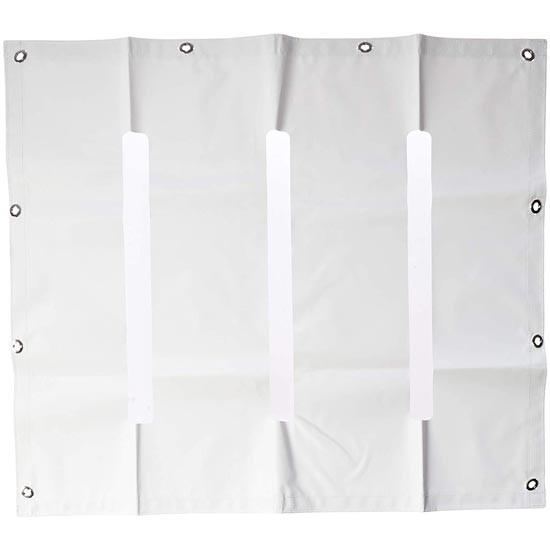 Belmor White Vinyl Winter Front For Peterbilt 359 1973-1987