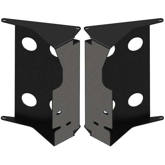 Mounting Brackets for 20 Inch GY Bumper By Valley Chrome For Mack CXU613 Pinnacle & Anthem