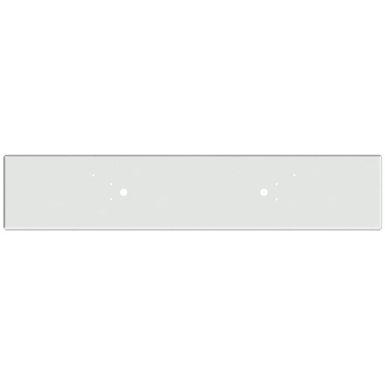 16 Inch Texas Chrome Bumper W/ Boxed Ends For Mack RW Superliner 1984-1993