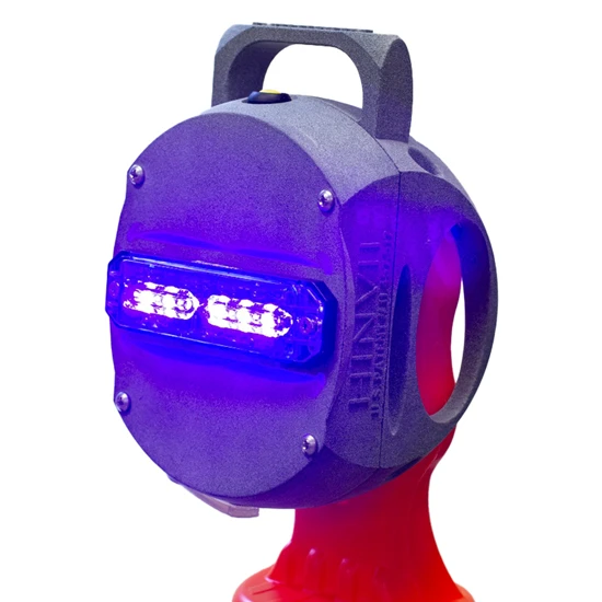 Ultraviolet Cone Mounted Warning Light By TowMate