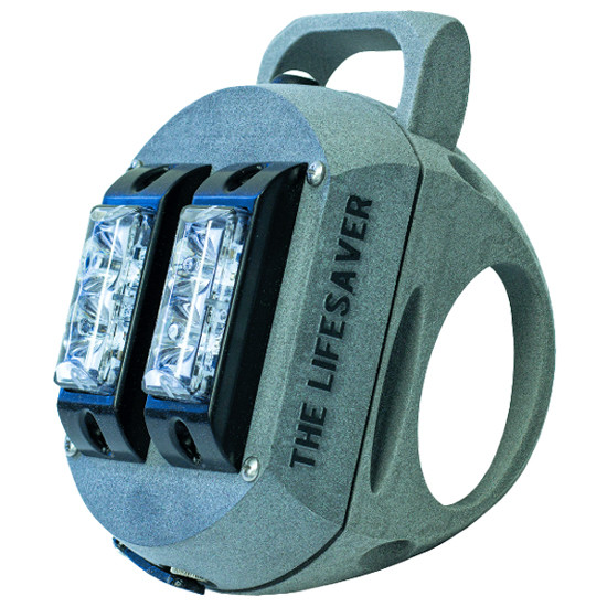 Traffic Cone Mounted Warning Light System By TowMate