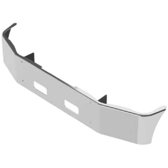 18 Inch Chrome Bumper W/ Tow Holes By Valley Chrome For Peterbilt 348 SFA