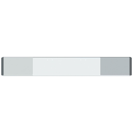 18 Inch Chrome Texas SBA Bumper With Square Ends & Bolt Holes For Freightliner FLC120