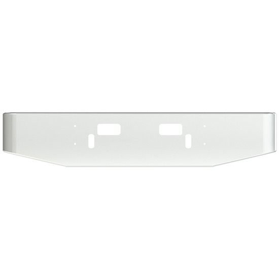 20 Inch Chrome Standard Bumper W/ Tow & Vent Holes For Freightliner 114SD SFA