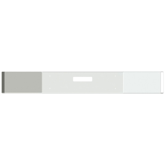 12 Inch Chrome Break Back Bumper W/ Tow Holes For Freightliner FLD112SD SBA 1988- 2005