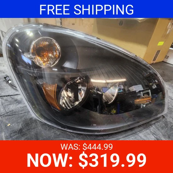 BLEMISHED: Blackout LED Dual Function Headlight For Freightliner Cascadia Passenger Side