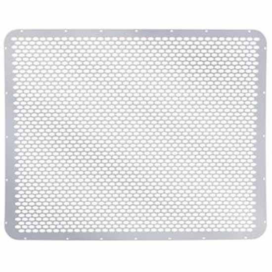 Stainless Steel Short Hood Grille W/ Alternating Oval Holes For Peterbilt 378 & 379 - 119 BBC