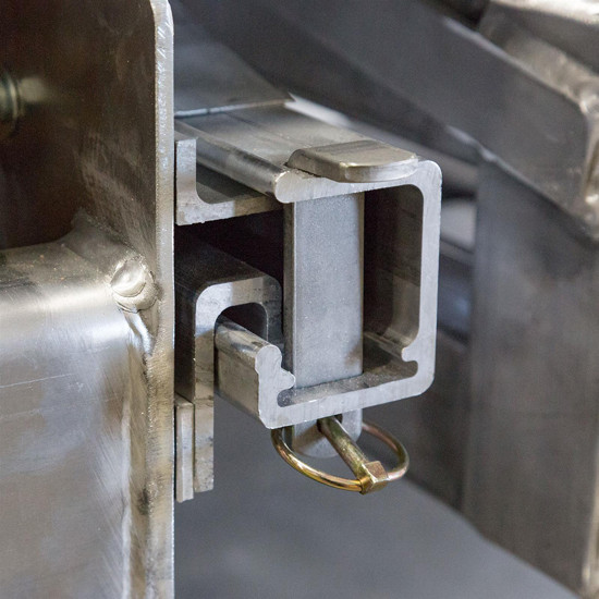 102 X 24 Inch Dunnage Racks for Step Deck and Flatbed Trailers 1,000 lbs Capacity