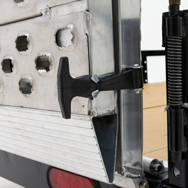 48 X 57 Inch Heavy-Duty Bi-Fold Aluminum Trailer Ramps 48 X 57 Inch Heavy-Duty Bi-Fold Aluminum Trailer Ramps