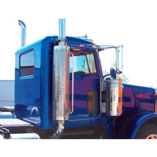 Fibertech Extended Basic Flat Panel Day Cab Conversion Kit For Peterbilt 378, 379, 386, 388, 389