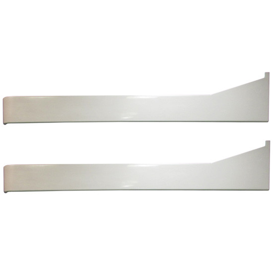 70 X 6 Inch Fiberglass Sleeper Panels With 2 Inch Ext. For Peterbilt 367, 384, 386, 387, 388, 389, 587 - Pair