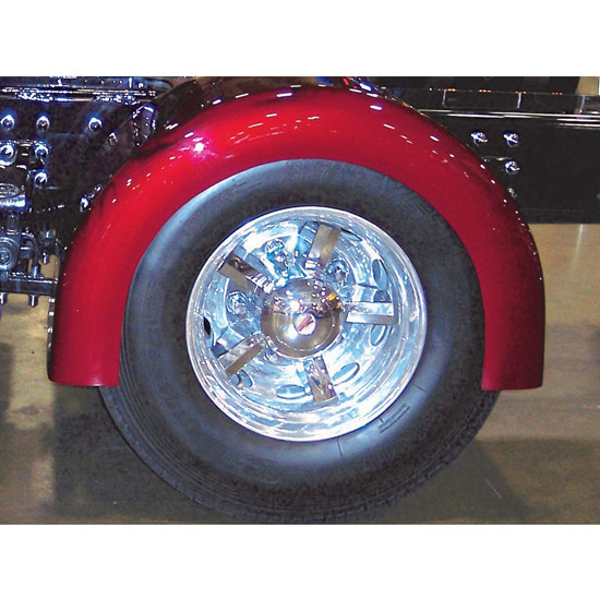 Fiberglass Single Radius Rear Fender With 6 Inch Walls