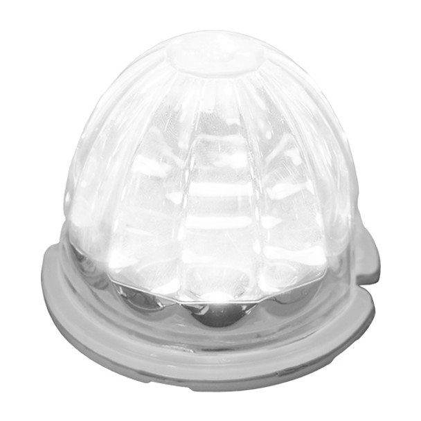 Legendary 3-1/2 Glass Watermelon White 2 Wire W/O Bezel LED Light Legendary 3-1/2 Glass Watermelon White 2 Wire W/O Bezel LED Light