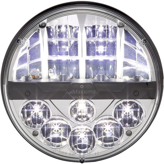 Maxxima 7 Inch Composite LED Dual Beam Headlight