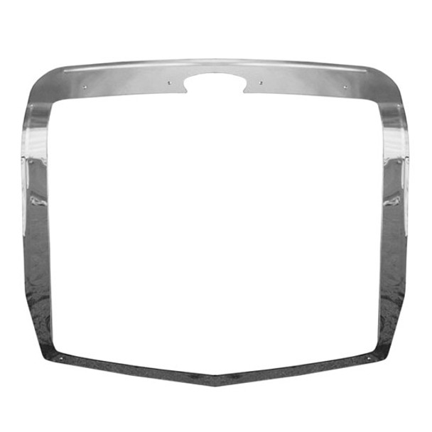 Stainless Steel Grille Surround Trim 4 Piece For Peterbilt 579 2013-2021