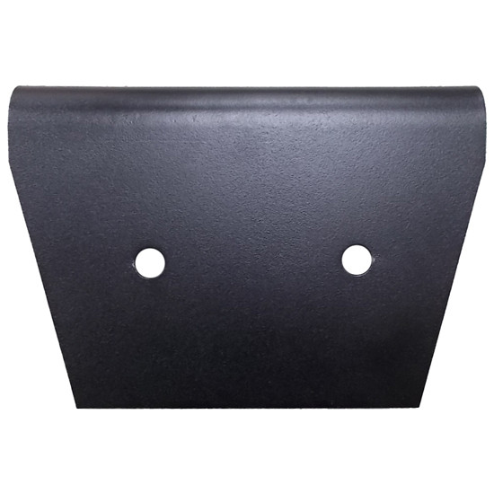 BESTfit Black Powder Coated U-Bolt Pre-Drilled Frame Pad For Peterbilt 359