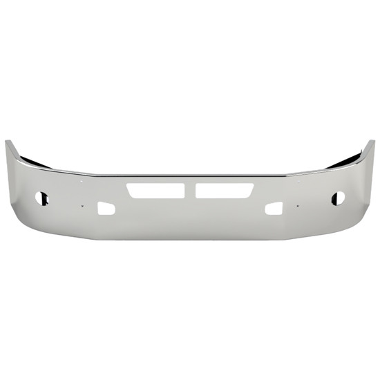 BESTfit 16 Inch Chrome SBA Bumper With Tow And Vent Holes For