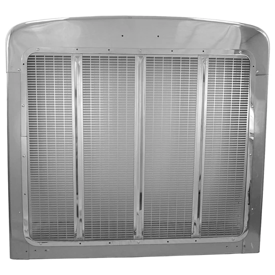 BESTfit Stainless Steel Grille & Surround Assembly For Peterbilt 379 127 BBC