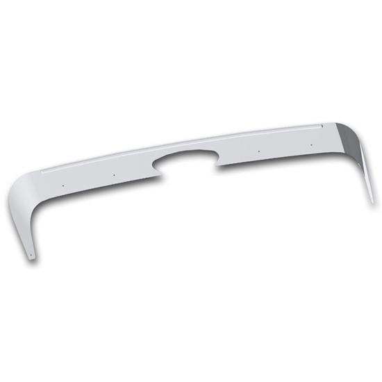 Stainless Steel 430 Polished Bug Deflector For Peterbilt 567 2014-Current