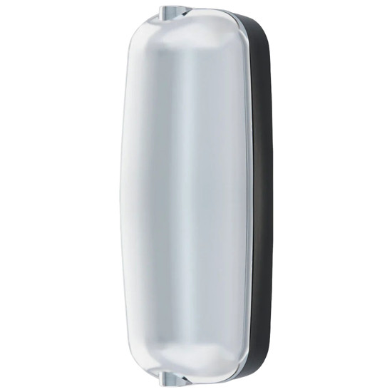 8 X 19 Inch Flat Mirror For An Extra-Wide View Fits 3/4 To 1-1/4 Inch Tube