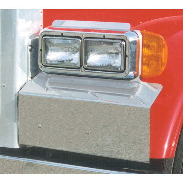 Stainless Steel Fender Shields For Peterbilt 379