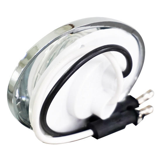 Granite Mini Clear Side Marker Light LED - Red LED / Clear Lens