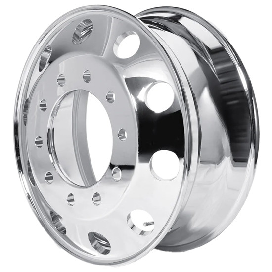 Chrome Aluminum Wheel Rim 22.5 X 8.25 With 10 Holes