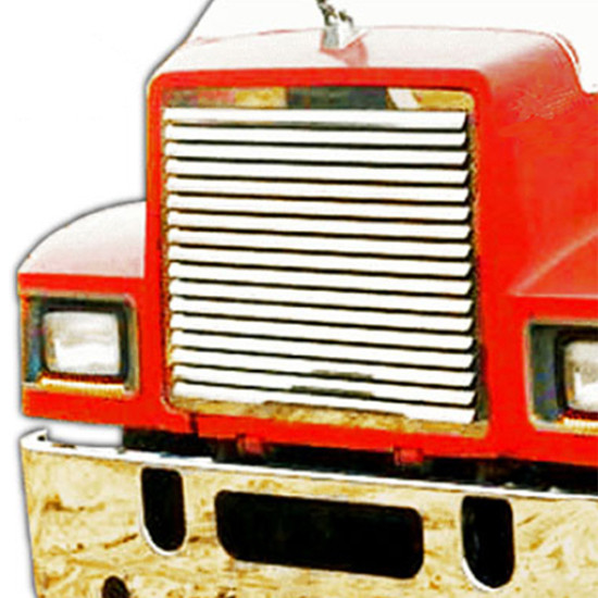 SS Grille Louvers For Mack CH 1986 - 2006