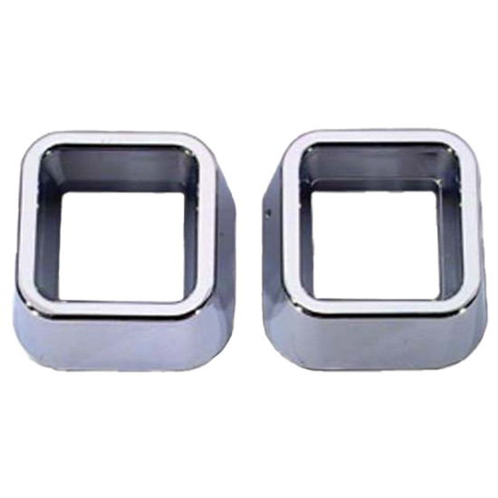 Chrome Warning Lights And Turn Signal Knob