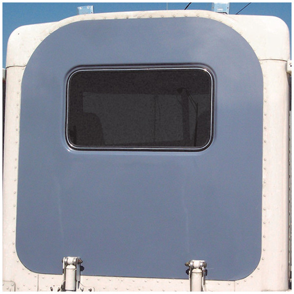 Fibertech Day Cab Flat Panel Complete Conversion Kit With Dark Gray Interior For Peterbilt 378, 379, 386, 388, 389 Ultracab