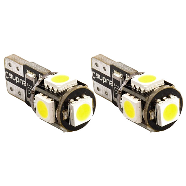 T10 White Canbus LED Bulb 5050 SMD Lumens 60LM 360 Degree