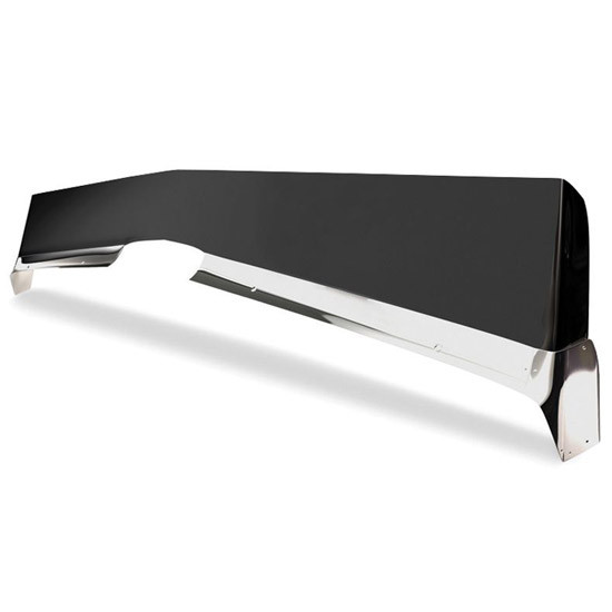 Belmor Aeroshield II Smoked Bug Shield For Peterbilt 359