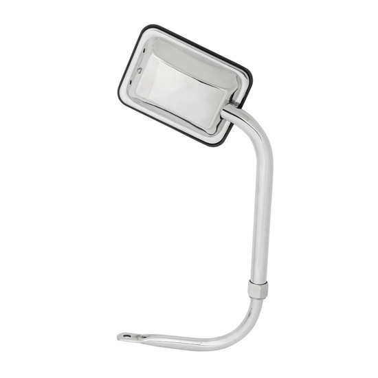 Chrome Hood Mount Mirror Bracket