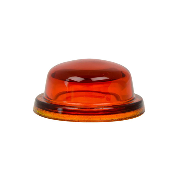 Amber Glass Dome Light Lens