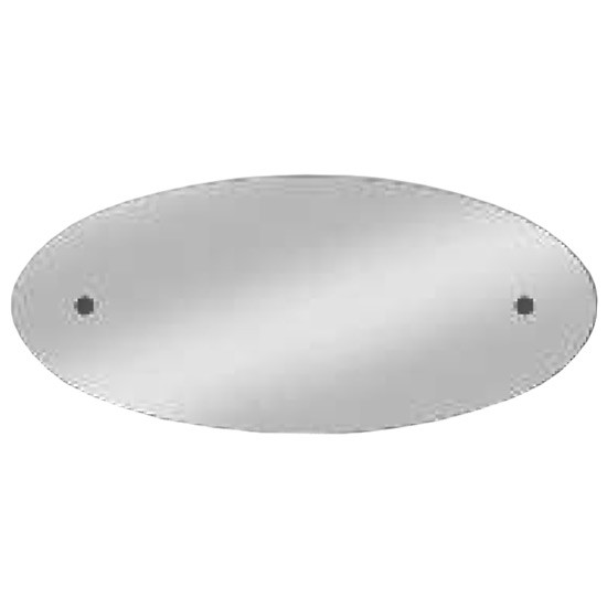 Stainless Steel Obround Hood Emblem Accent For Peterbilt 357, 365, 367, 378, 379, 388, 389, 589