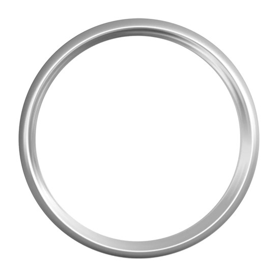 Chrome Plastic Speed/Tach Gauge Cover W/O Visor