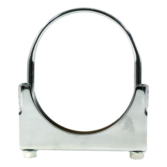 4 Inch Chrome Flat U-Bolt Saddle Clamp