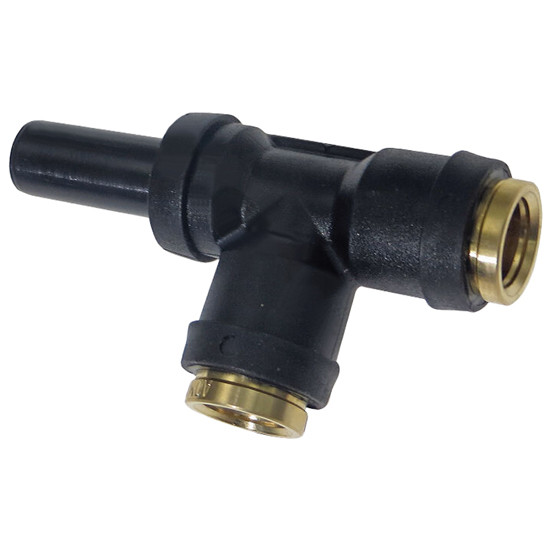 PLC Standpipe Run Tee 3/8 X 3/8 X 3/8 Inch