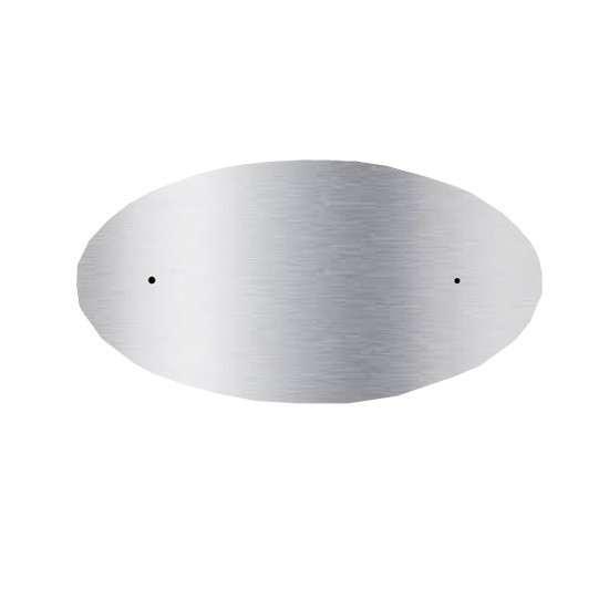 Stainless Steel Oval Emblem Accent For Peterbilt