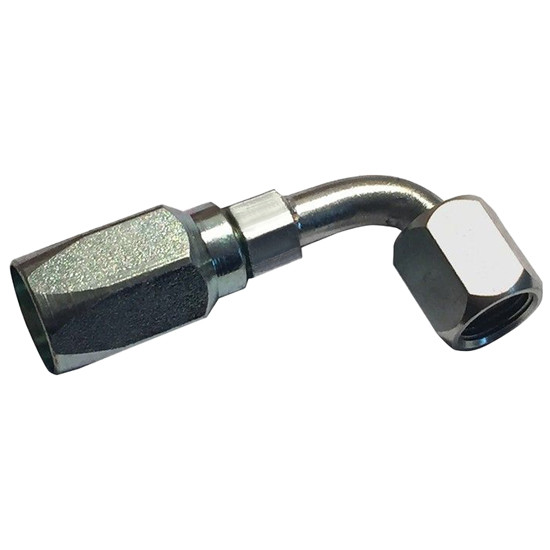 Hose End 1/4 X 5/16 Inch JIC F Elbow Replacing 24705N665, 239205